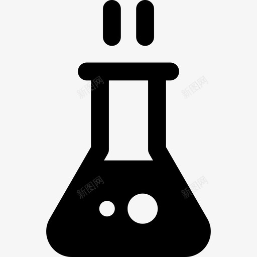 烧瓶化学4装满图标svg_新图网 https://ixintu.com 化学4 烧瓶 装满