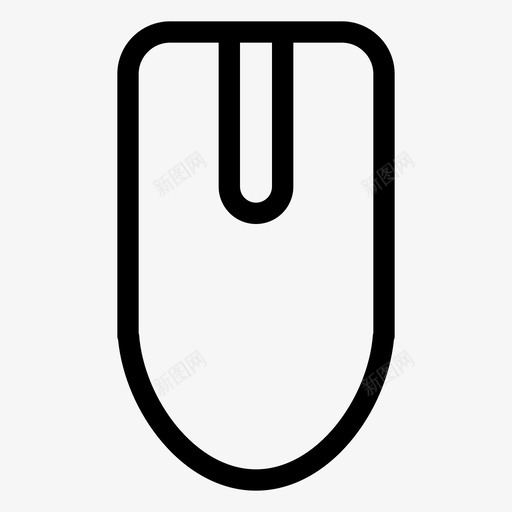 鼠标单击计算机外设图标svg_新图网 https://ixintu.com 光标 单击 计算机外设 鼠标