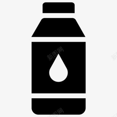 水瓶饮料果汁瓶图标图标