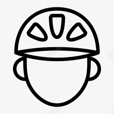 摩托车手头盔头盔自行车图标图标