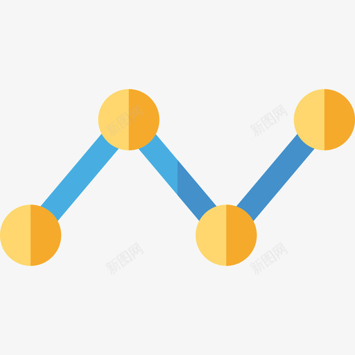 直线图业务和管理平面图图标svg_新图网 https://ixintu.com 业务和管理 平面图 直线图