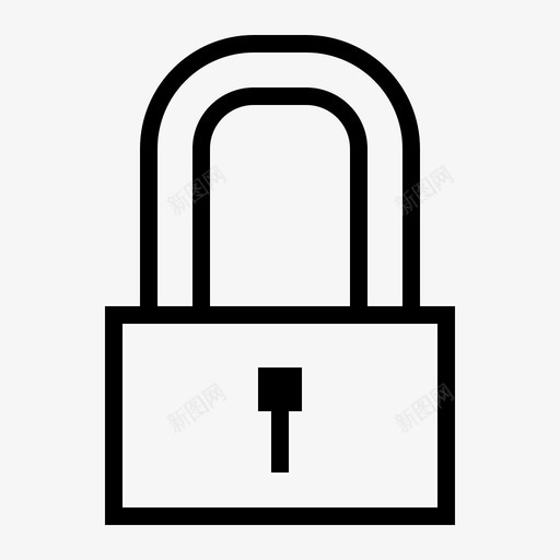 锁登录密码图标svg_新图网 https://ixintu.com 保护 安全 安全概要 密码 登录 锁