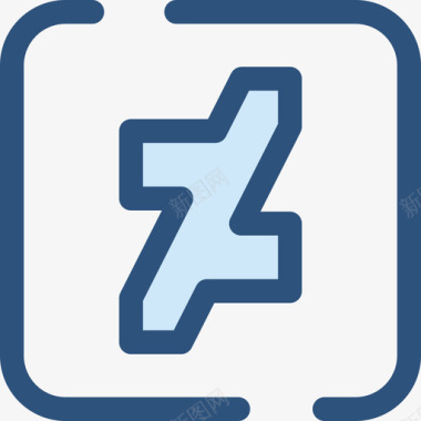 Deviantart社交网络2蓝色图标图标
