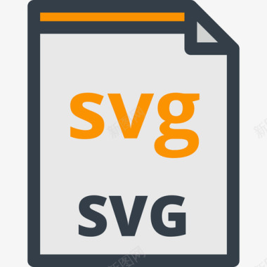 Svg文件类型2线性颜色图标图标