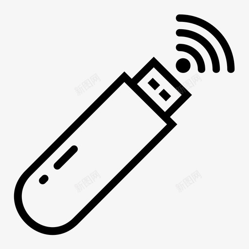 U盘数据存储电子图标svg_新图网 https://ixintu.com U盘 pendrive 数据存储 文件存储 电子