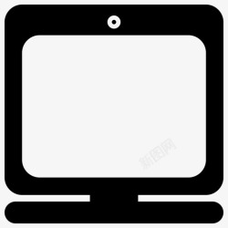 方形显示器电脑显示器屏幕图标高清图片