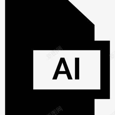 AI文件格式集合已填充图标图标