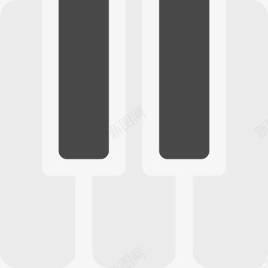 钢琴杂项平的图标图标