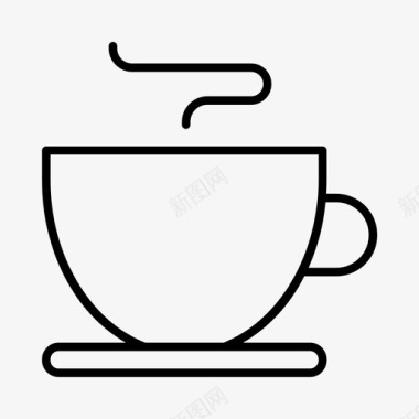 茶杯饮料热巧克力图标图标