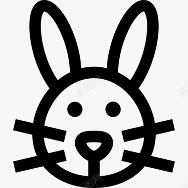 兔子动物8直系图标图标