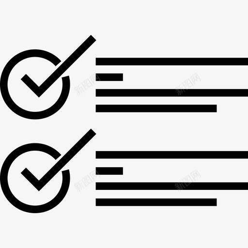 列表生产率5线性图标svg_新图网 https://ixintu.com 列表 生产率5 线性