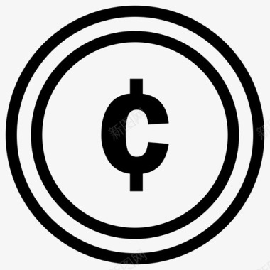分币硬币货币图标图标