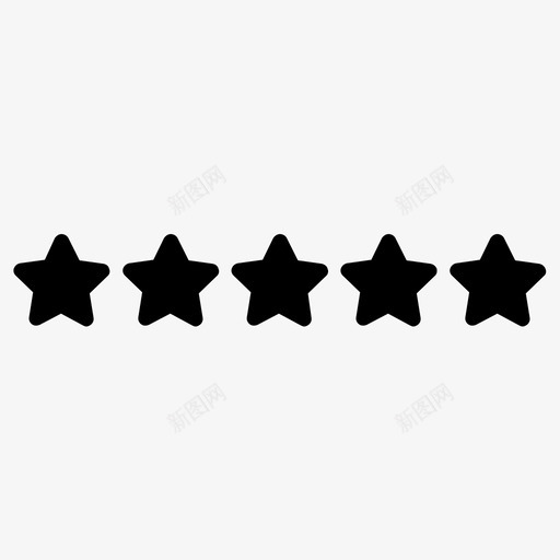 满意五星级喜欢图标svg_新图网 https://ixintu.com 五星级 喜欢 喜欢评价酒店最喜欢 星级喜欢 满意 评分 质量