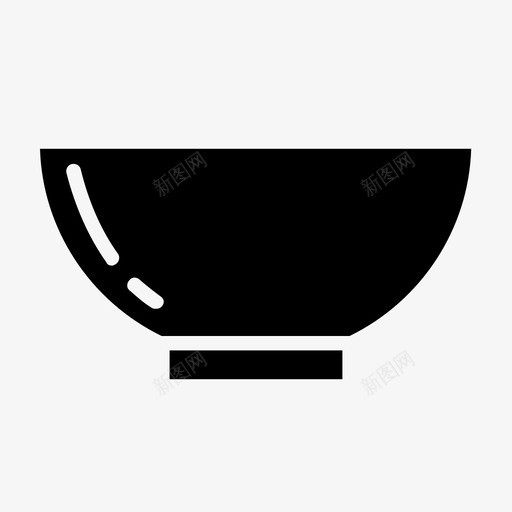 采购产品碗陶瓷厨师图标svg_新图网 https://ixintu.com 厨师 厨房工具和设备 文化 汤 采购产品碗 陶瓷
