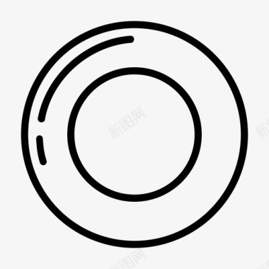 盘子炊具餐具图标图标