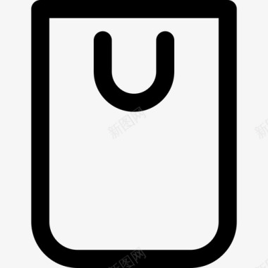 购物袋电子商务系列3线性图标图标