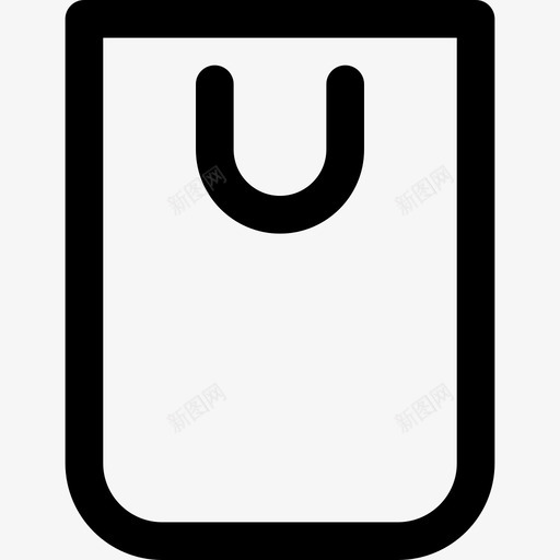 购物袋电子商务系列3线性图标svg_新图网 https://ixintu.com 电子商务系列3 线性 购物袋