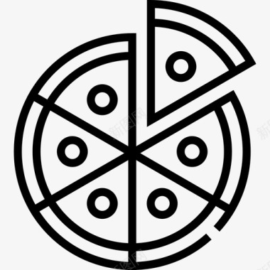 披萨生日派对9直系图标图标