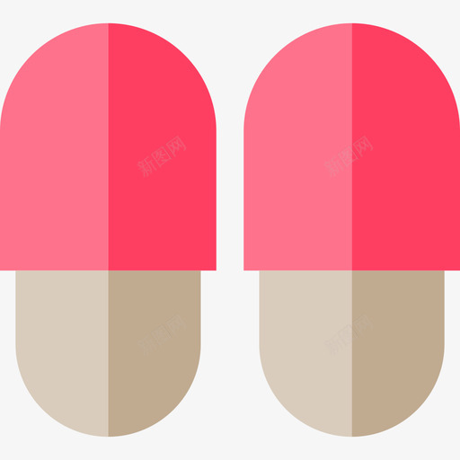 拖鞋酒店套装套间图标svg_新图网 https://ixintu.com 套间 拖鞋 酒店套装