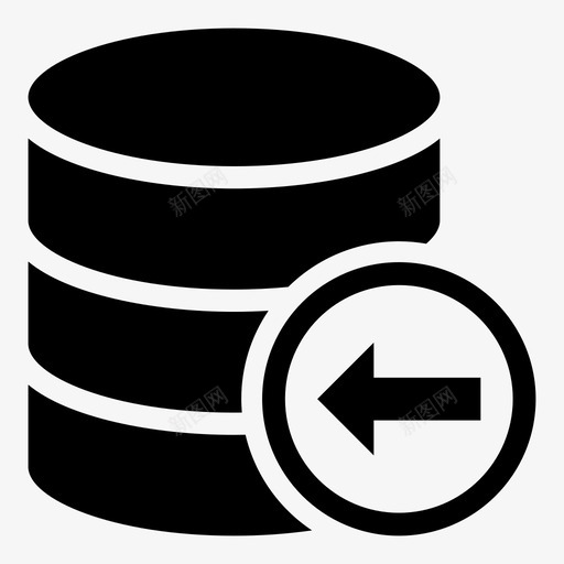 导出数据数据库导出数据库图标svg_新图网 https://ixintu.com 堆栈 存储 导出数据 导出数据库 数据库 用户办公数据库