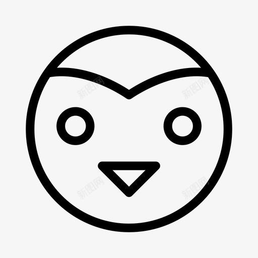 猫头鹰鸟圣诞节图标svg_新图网 https://ixintu.com 企鹅 圣诞节 猫头鹰 装饰 装饰品 鸟