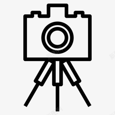 数码相机dslr三脚架数码相机dslr照片图标图标