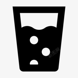 icon五金家电汽水饮料玻璃图标高清图片