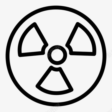 辐射核毒物图标图标