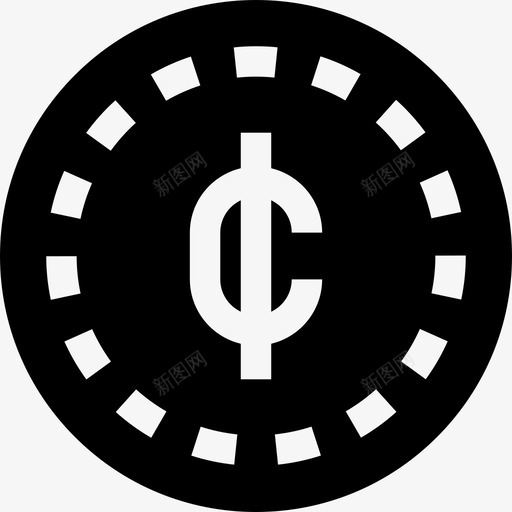 硬币财务3填充图标svg_新图网 https://ixintu.com 填充 硬币 财务3