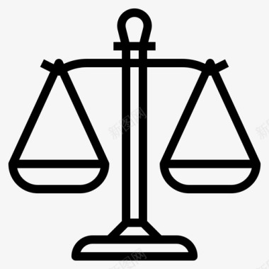 法律公司法官图标图标