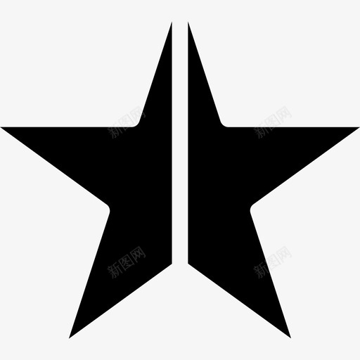星和开发填充图标svg_新图网 https://ixintu.com 填充 星 设计和开发