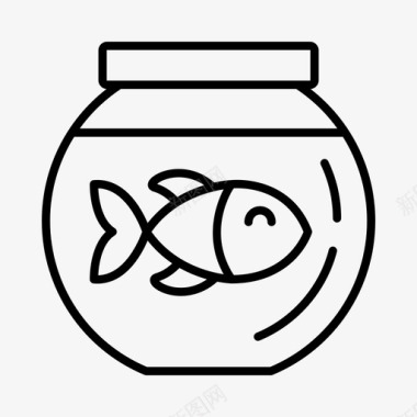 鱼缸宠物宠物配件图标图标