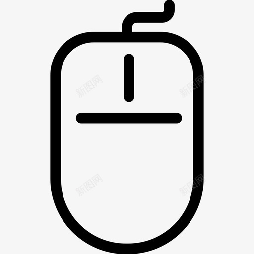 鼠标单击计算机外设图标svg_新图网 https://ixintu.com 光标 单击 计算机外设 鼠标