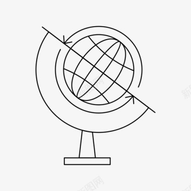 全球世界10个地图位置图标图标