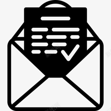 电子邮件送货3填充图标图标