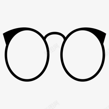 光学眼睛眼镜图标图标