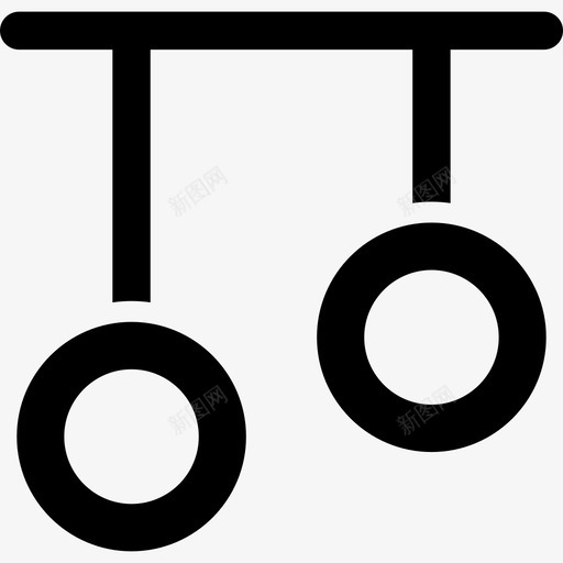 戒指高中体育填充图标svg_新图网 https://ixintu.com 填充 戒指 高中体育