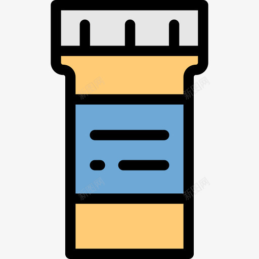 药丸医疗元素颜色2线性颜色图标svg_新图网 https://ixintu.com 医疗元素颜色2 线性颜色 药丸