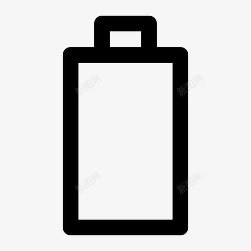 电池电池空电池状态图标svg_新图网 https://ixintu.com 技术 无 电池 电池状态 电池空 电源 计算机和电子线路图标集