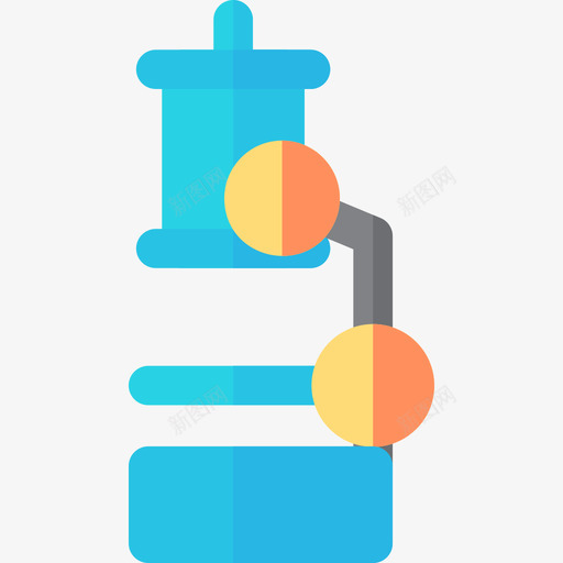 显微镜化学2平板图标svg_新图网 https://ixintu.com 化学2 平板 显微镜