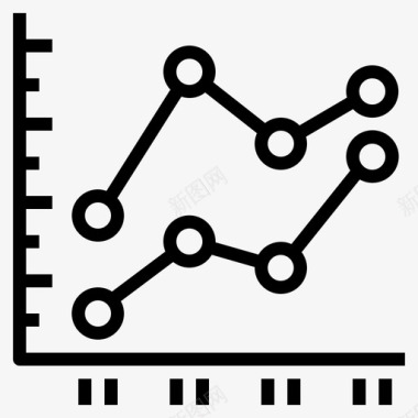 折线图数据图表图标图标