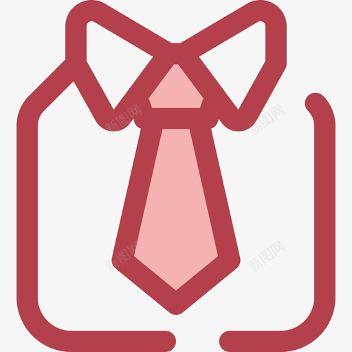 衬衫创业和新业务4红色图标svg_新图网 https://ixintu.com 创业和新业务4 红色 衬衫