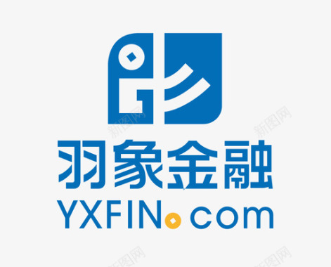 羽象金融LOGO 全 竖版图标