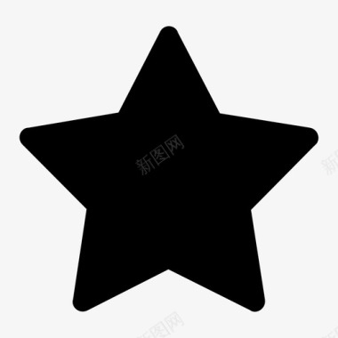 星星明亮发光图标图标