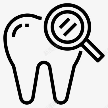 牙科护理医疗保健医疗图标图标