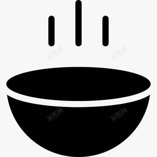 汤食品图标系列填充svg_新图网 https://ixintu.com 填充 汤 食品图标系列