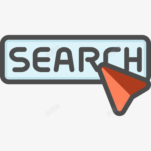 搜索搜索引擎优化和在线营销4线性颜色图标svg_新图网 https://ixintu.com 搜索 搜索引擎优化和在线营销4 线性颜色