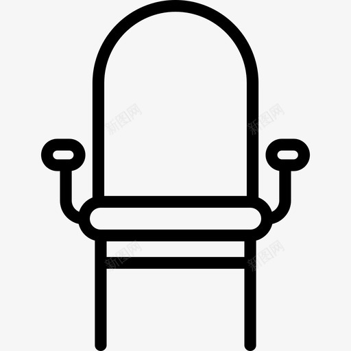 座椅电影院元素2线性图标svg_新图网 https://ixintu.com 座椅 电影院元素2 线性
