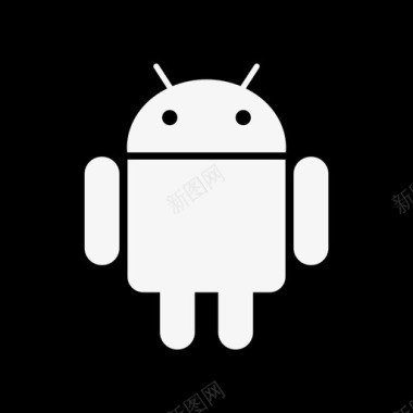 Android纯色logo系列填充图标图标