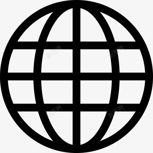 地球仪地图和旗帜学习收藏图标svg_新图网 https://ixintu.com 地图和旗帜 地球仪 学习收藏